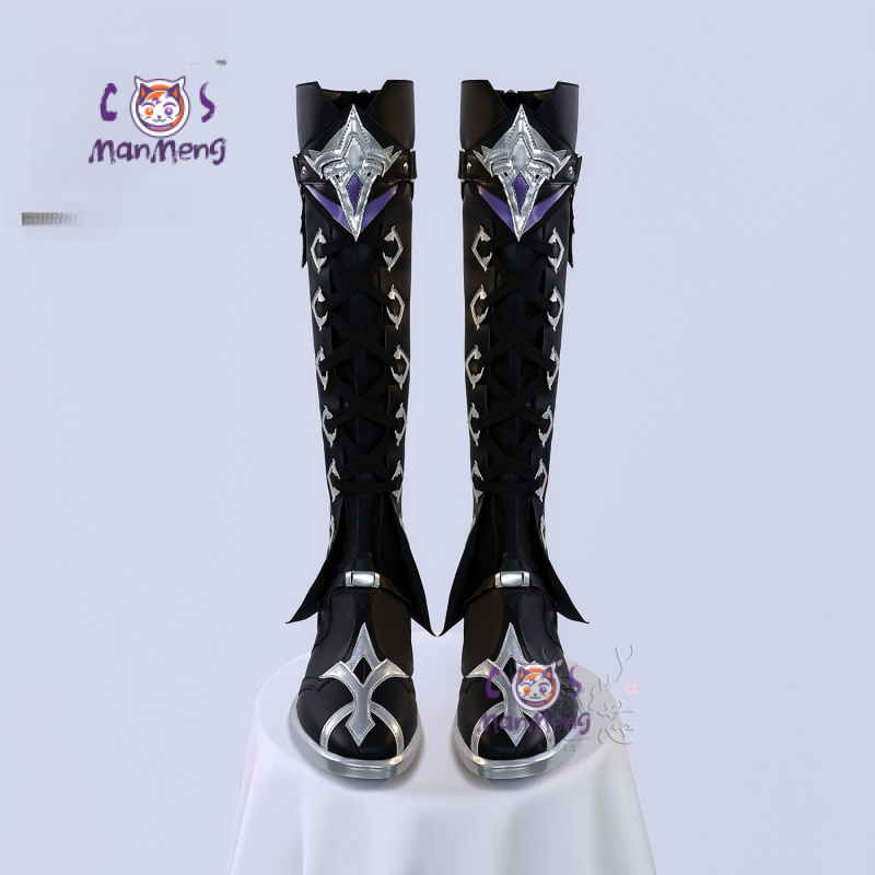 Cosplay Anime Shoes - Kyryll Chudomirovich Flins Cosplay Genshin Impact