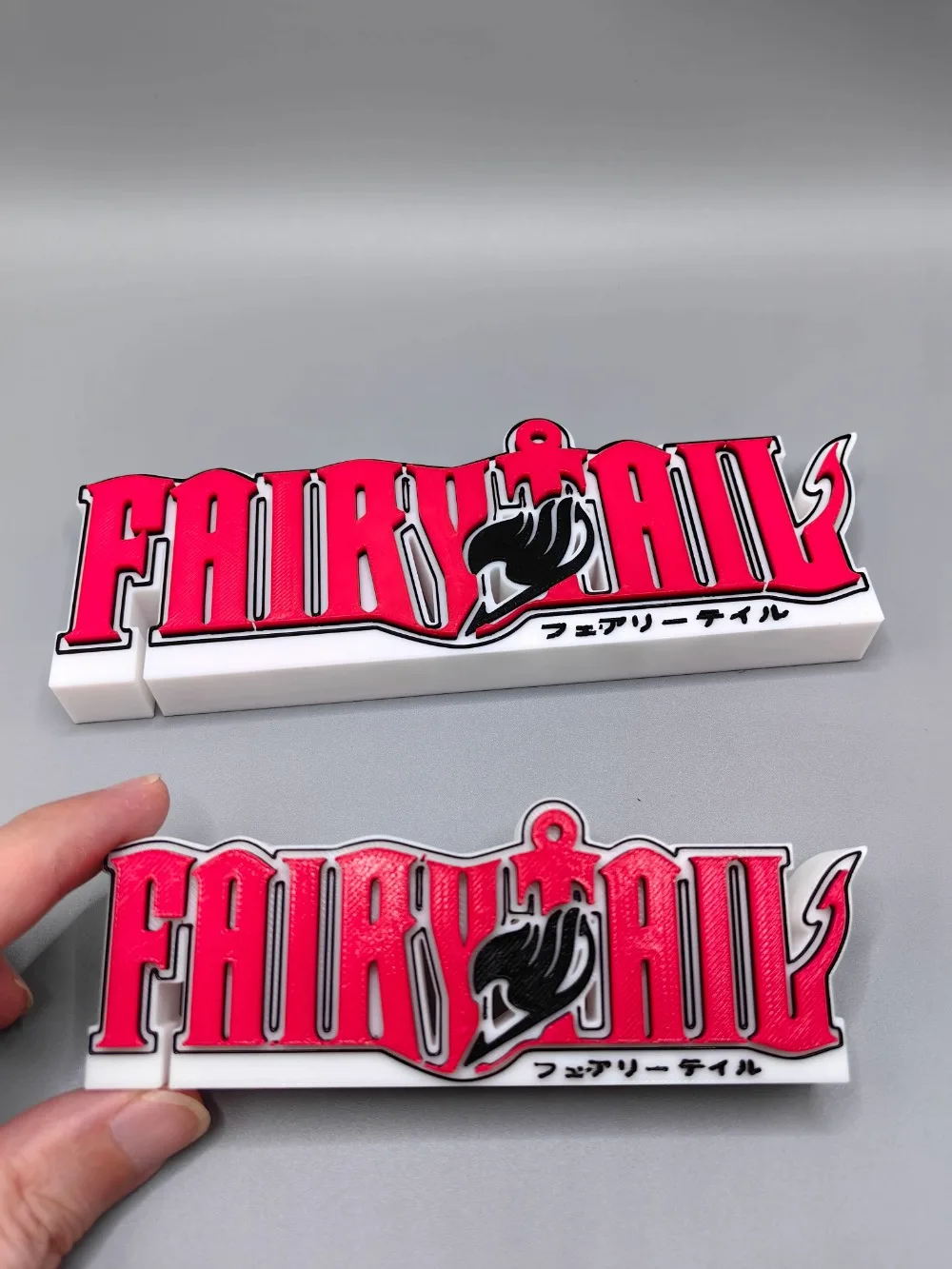 Anime Cosplay Title - Anime Fairy Tail 3D Stampato Modello
