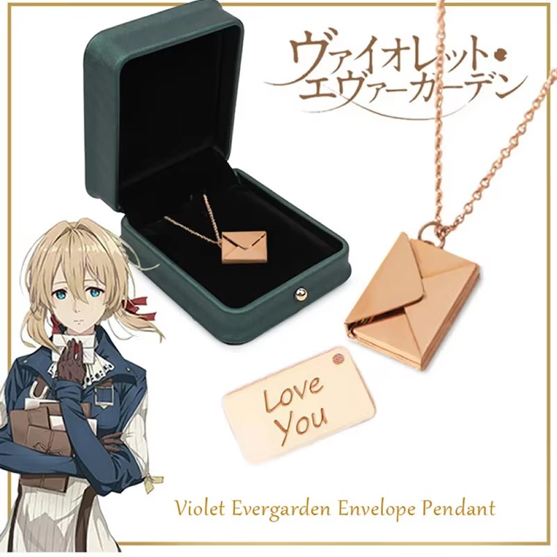 Violet Evergarden Dress - Ciondolo in Metallo a Forma di
