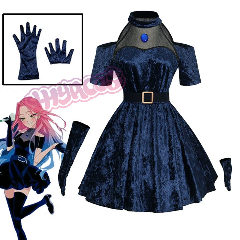 Cosplay Anime Pink Hair - Mizi Cosplay Anime Alien Costume di