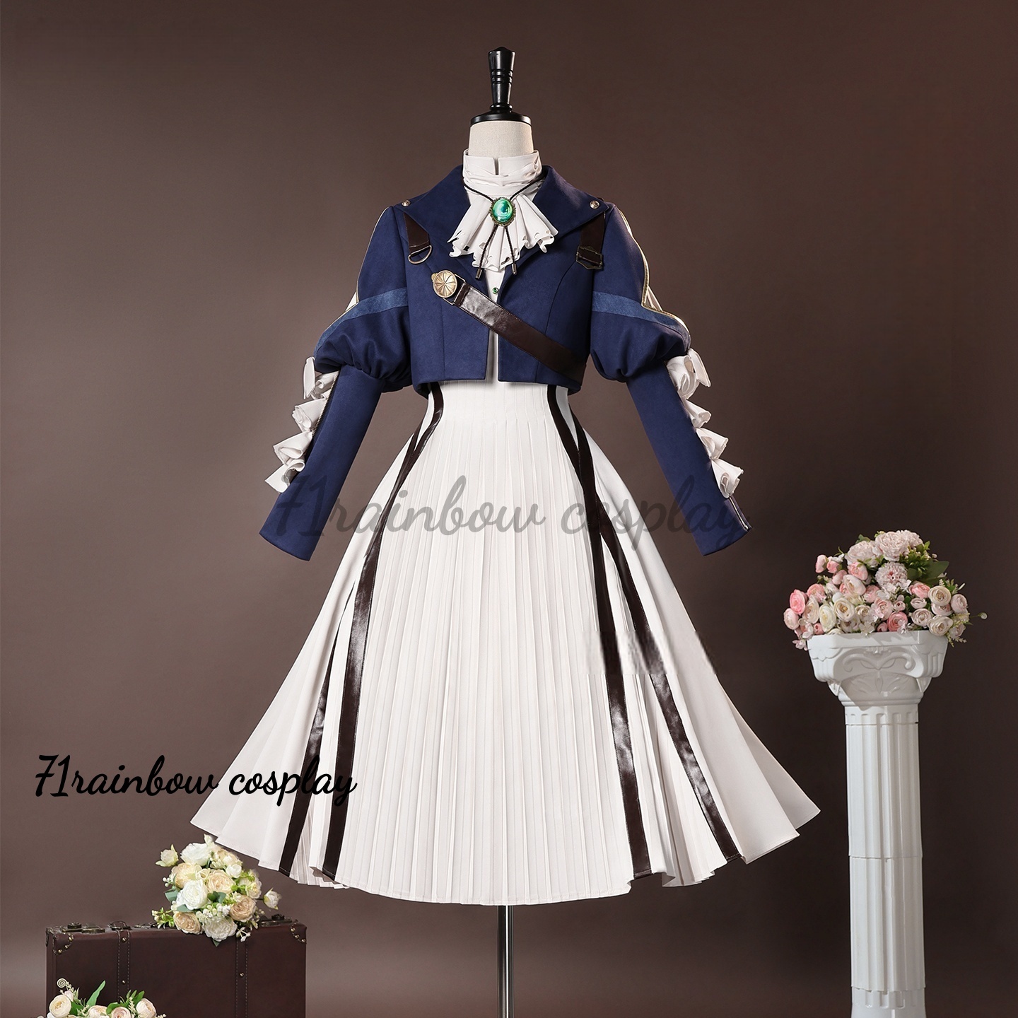 Violet Evergarden Dress - Anime Violet Evergarden Costume Cosplay Abiti