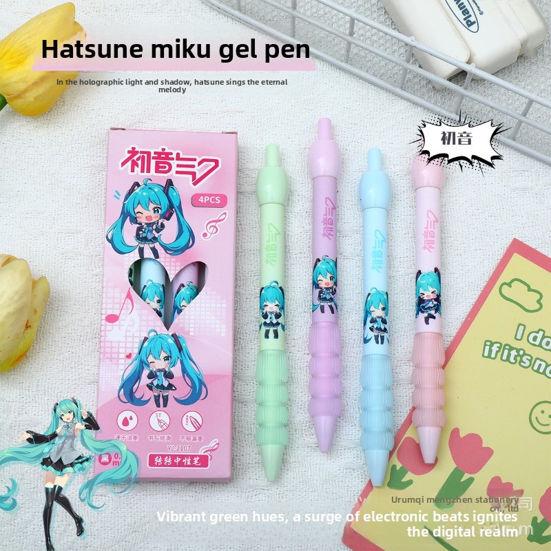 Anime Cosplay Ai - Penna Gel Kawaii Hatsune Miku con