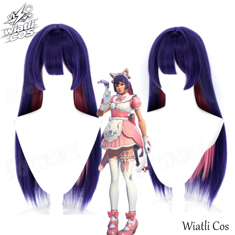 Cosplay Anime Pink Hair - Overwatch 2 Cosplay OW Kiriko Abito