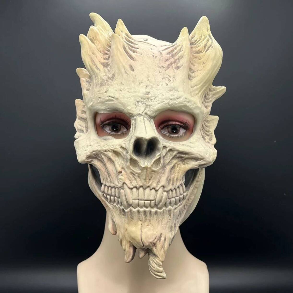 Anime Cosplay With Mask - Maschera Creativa Demone Teschio Horror Halloween