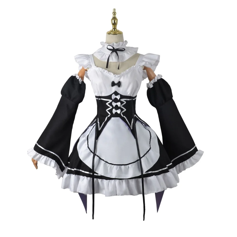 Anime Cosplay Re Zero - Costumi Cosplay Anime Ram Rem Maid