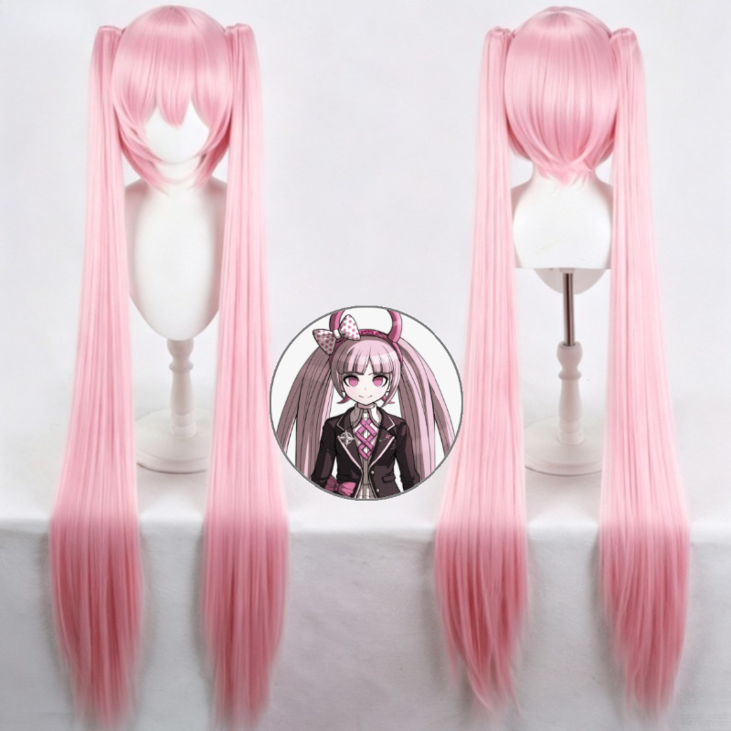 Cosplay Anime Pink Hair - Parrucca cosplay Danganronpa Kotoko Utsugi, capelli