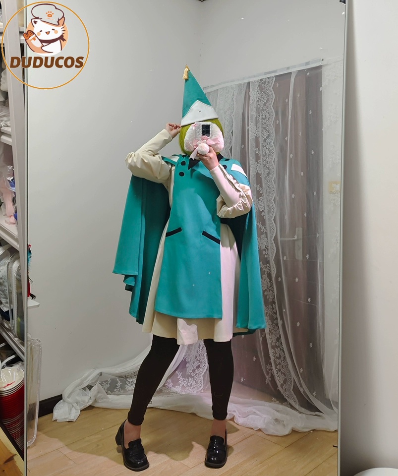 Anime Cosplay Girl Costume - Costume Cosplay Coco, Cappello da Strega