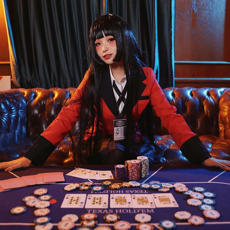 Costume Cosplay Jabami Yumeko  - Anime Cosplay Kakegurui recensione e prezzo