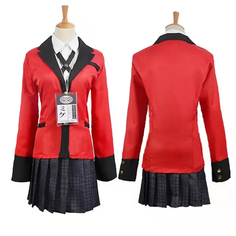 Costume Cosplay Jabami Yumeko  - Anime Cosplay Kakegurui recensione e prezzo