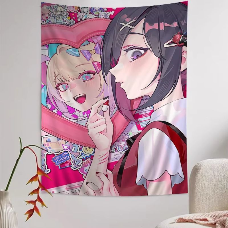 VIKAMA Tappeto da parete rosa  - Anime Cosplay Girl Photo recensione e prezzo