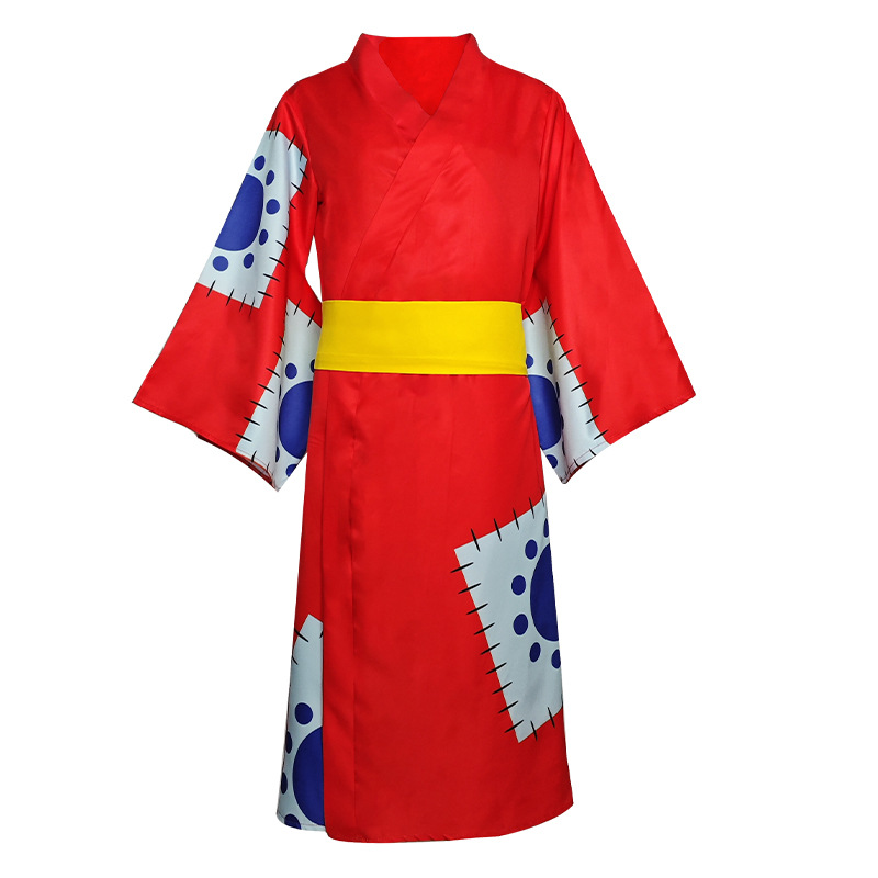 Rufy Cosplay Anime Monkey D Ru - Anime Cosplay Kimono recensione e prezzo
