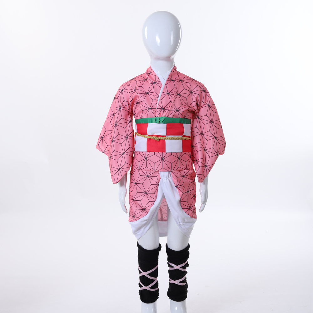 Set cosplay completo Nezuko Ka - Anime Cosplay Kimono recensione e prezzo