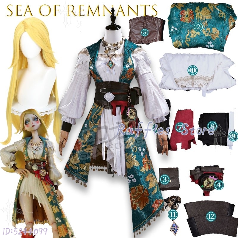 Costume Cosplay Sea Of Remnant - Anime Cosplay Ai recensione e prezzo