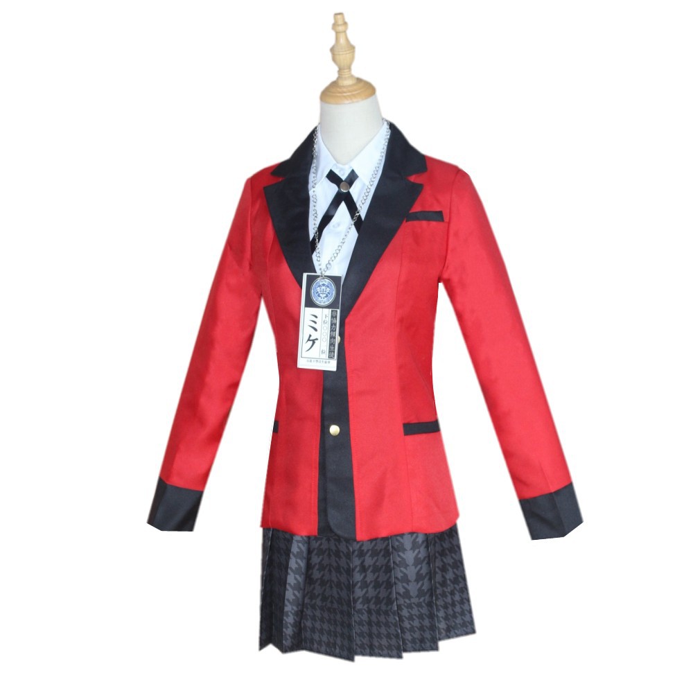 Costume Cosplay Ragazza, Gonna - Anime Cosplay Kakegurui recensione e prezzo