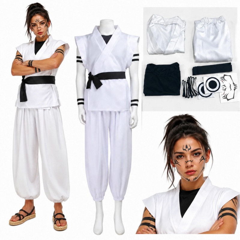 Costume Cosplay Ryomen Sukuna, - Anime Cosplay Kimono recensione e prezzo
