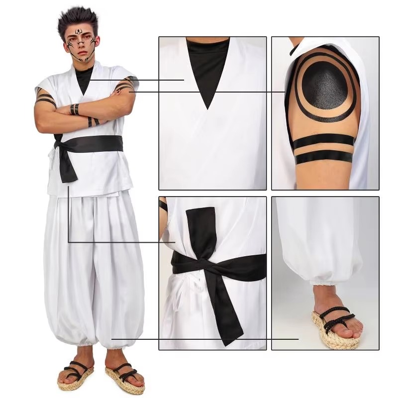 Costume Cosplay Ryomen Sukuna, - Anime Cosplay Kimono recensione e prezzo