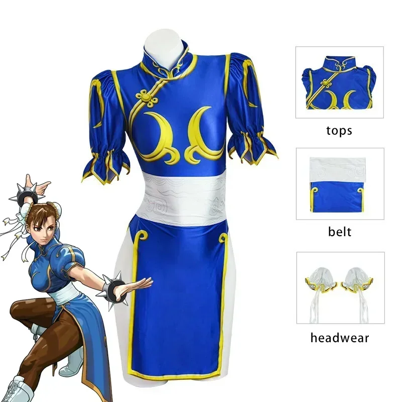 Costume da Cosplay Chun Li di  - Cosplay Anime Pink Hair recensione e prezzo