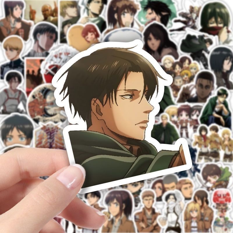 60 Pezzi Adesivi Anime Attack  - Anime Cosplay Diy recensione e prezzo