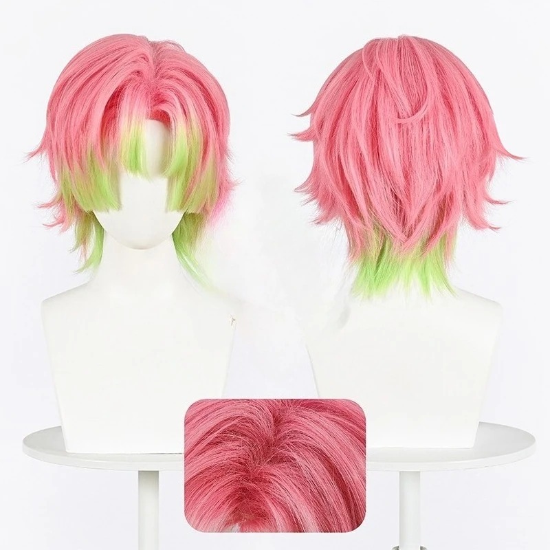 Parrucca cosplay Kanroji Mitsu - Cosplay Anime Pink Hair recensione e prezzo