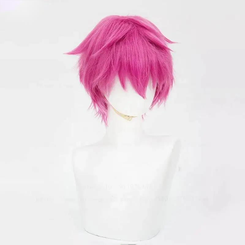Parrucca Cosplay Saiki Kusuo,  - Cosplay Anime Pink Hair recensione e prezzo