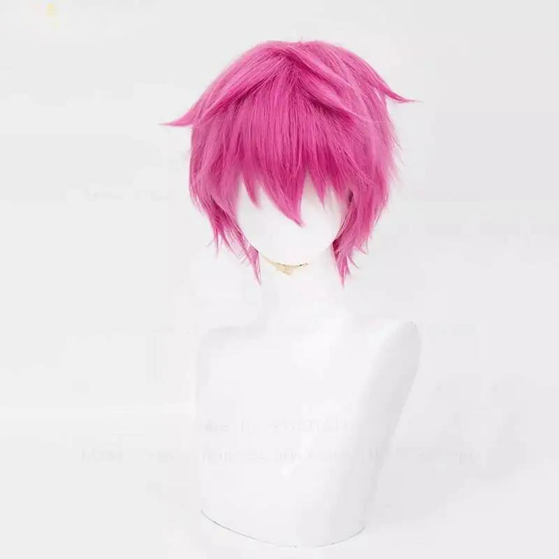 Parrucca Cosplay Saiki Kusuo,  - Cosplay Anime Pink Hair recensione e prezzo