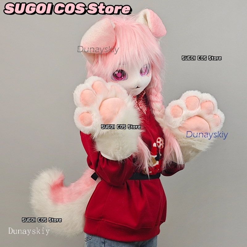 aBcSCS*Fursuit Head Kigurumi M - Anime Cosplay With Mask recensione e prezzo