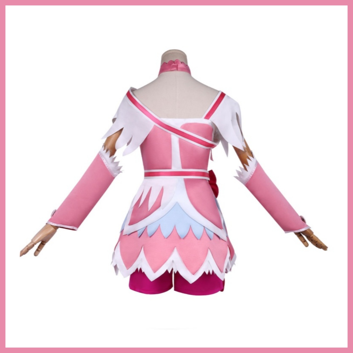 Anime Doki Doki! Costume Cospl - Cosplay Anime Pink Hair recensione e prezzo