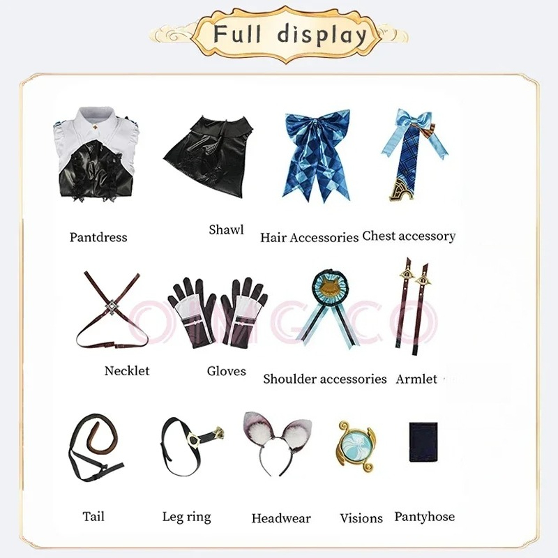 Costume Cosplay di Lynette, Un - Anime Cosplay In Chinese recensione e prezzo