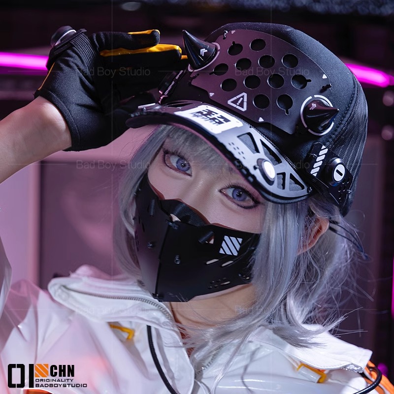 2025 Gioco Cyberpunk Maschera  - Anime Cosplay With Mask recensione e prezzo