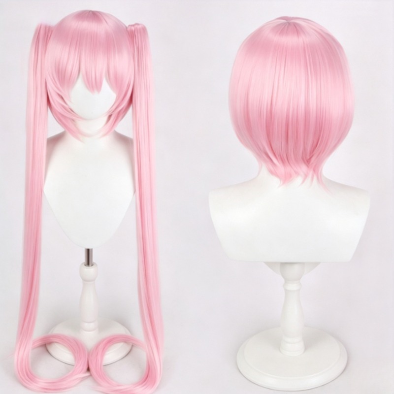 Parrucca cosplay Danganronpa K - Cosplay Anime Pink Hair recensione e prezzo